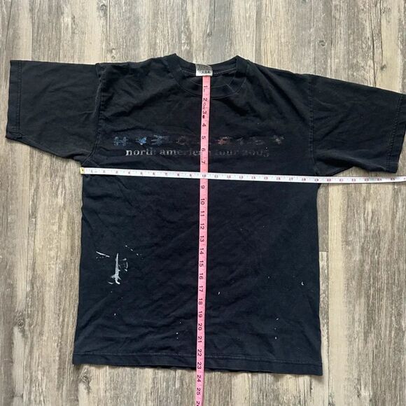 Vintage 2005 Hypocrisy North American Tour T Shirt Size M Swedish Metal Band - Picture 6 of 6